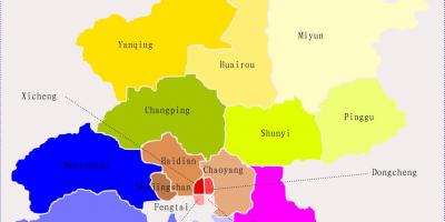 Peking China ng mapa
